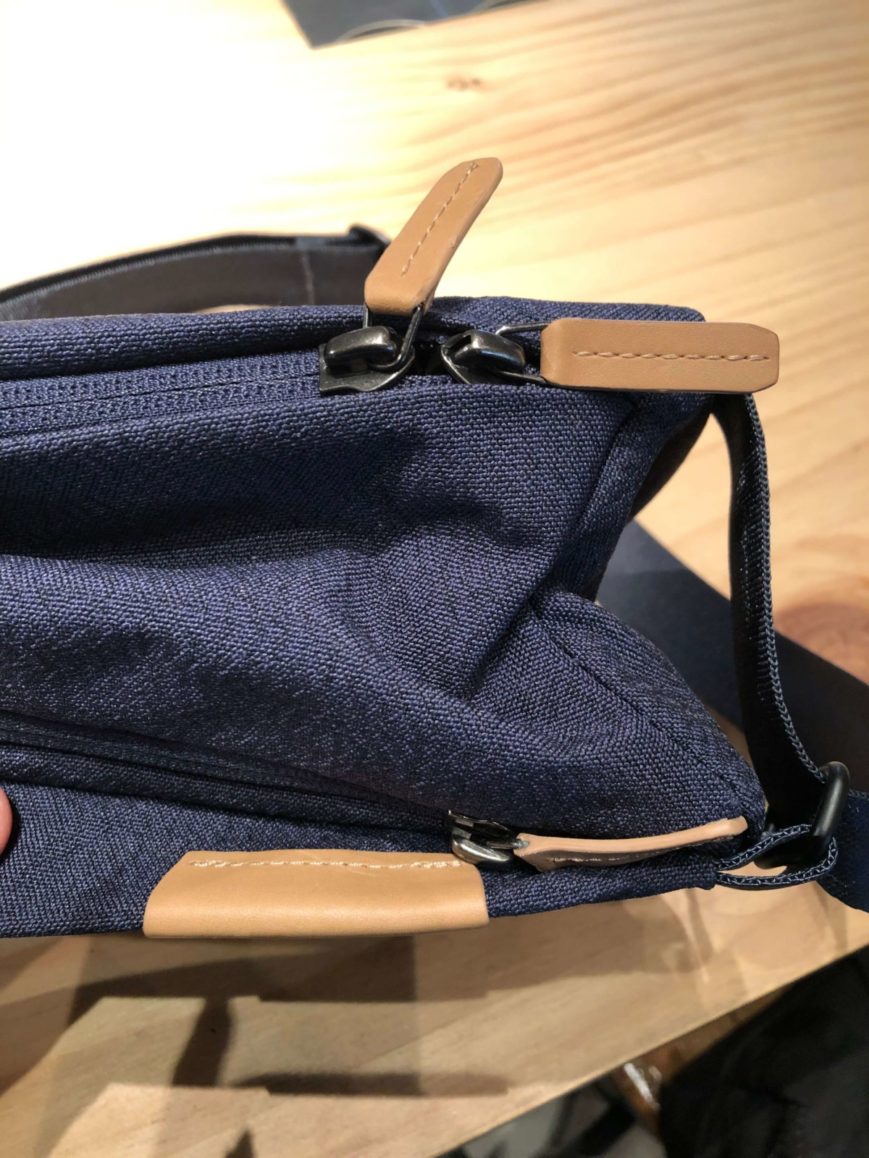 Bellroy Sling YKK zippers